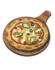 A Food Icon is $25. Full Menu design is $100 for 3 menu items. An extra $20 for each additional menu item.